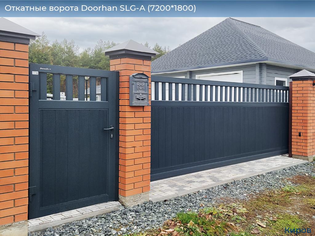 Откатные ворота Doorhan SLG-A (7200*1800), kirov.doorhan.ru