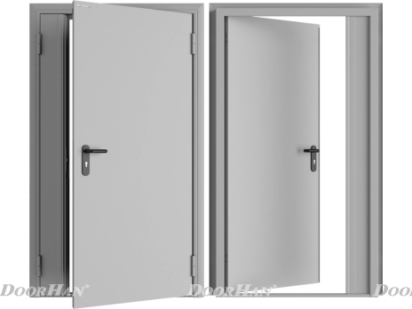 Технические двухстворчатые двери, kirov.doorhan.ru